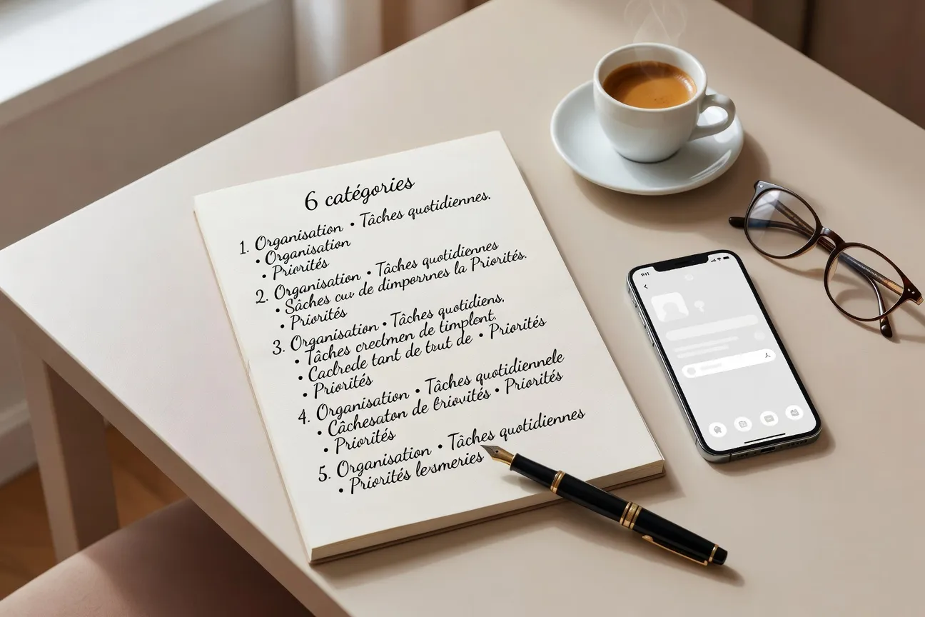 Carte conceptuelle représentant les six familles de sites de rencontre, avec icônes distinctives pour chaque catégorie